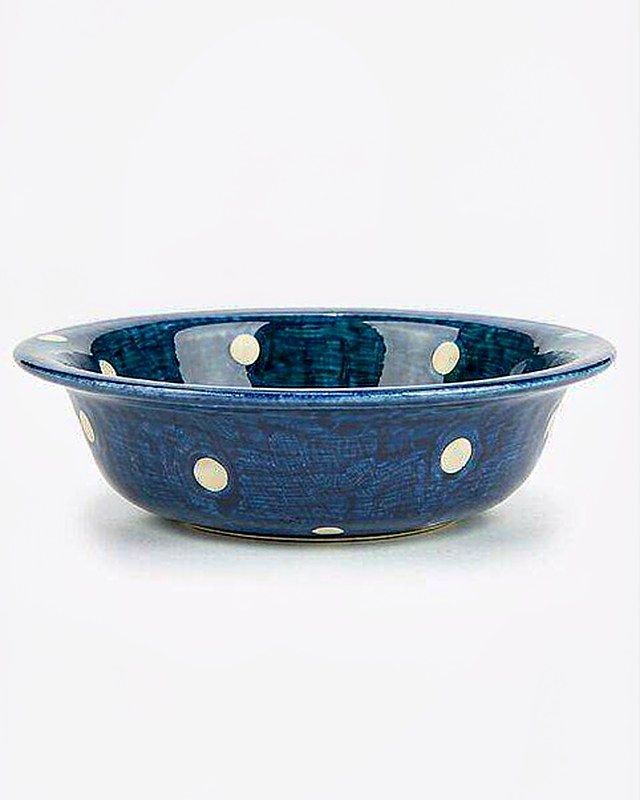 Confetti Dots Pasta Bowl in Navy